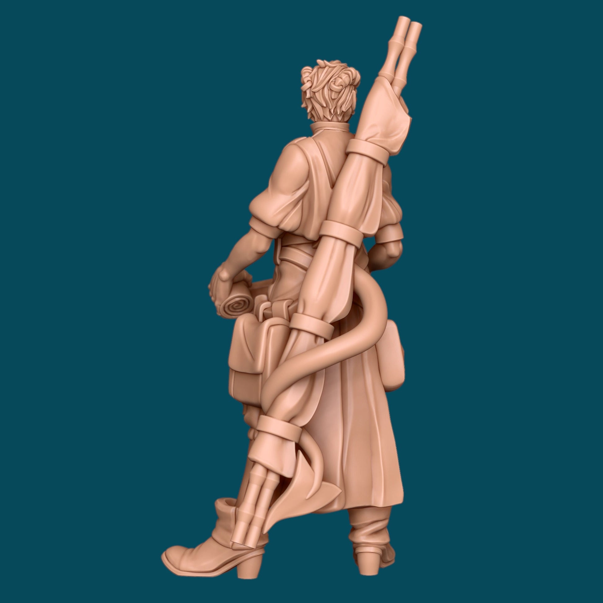 River a Tiefling Medic | D&D TTRPG Miniature | Awkward Penguin Minis