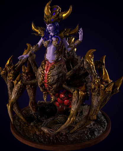 Spider Queen | TABLETOP SCALE | TTRPG Miniature | Hold My Miniatures