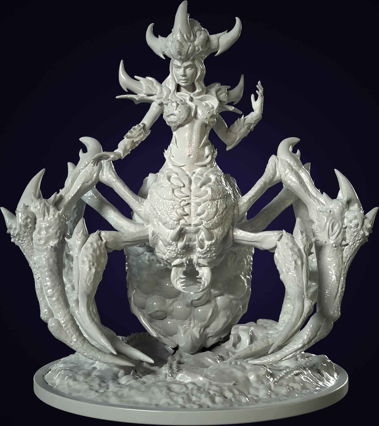 Spider Queen | TABLETOP SCALE | TTRPG Miniature | Hold My Miniatures