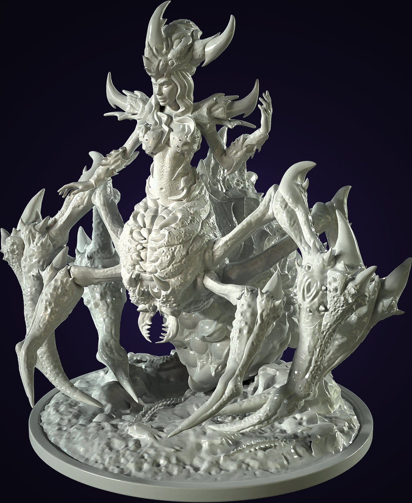 Spider Queen | TABLETOP SCALE | TTRPG Miniature | Hold My Miniatures