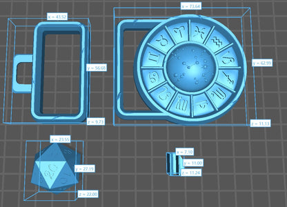 Belt Buckle of Charisma | TTRPG LARP Gaming Prop | Puzzles & Props