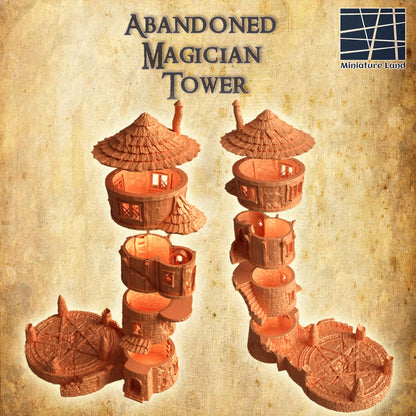 Abandoned Magician Tower | Playable 3D Printed Building | MiniatureLand