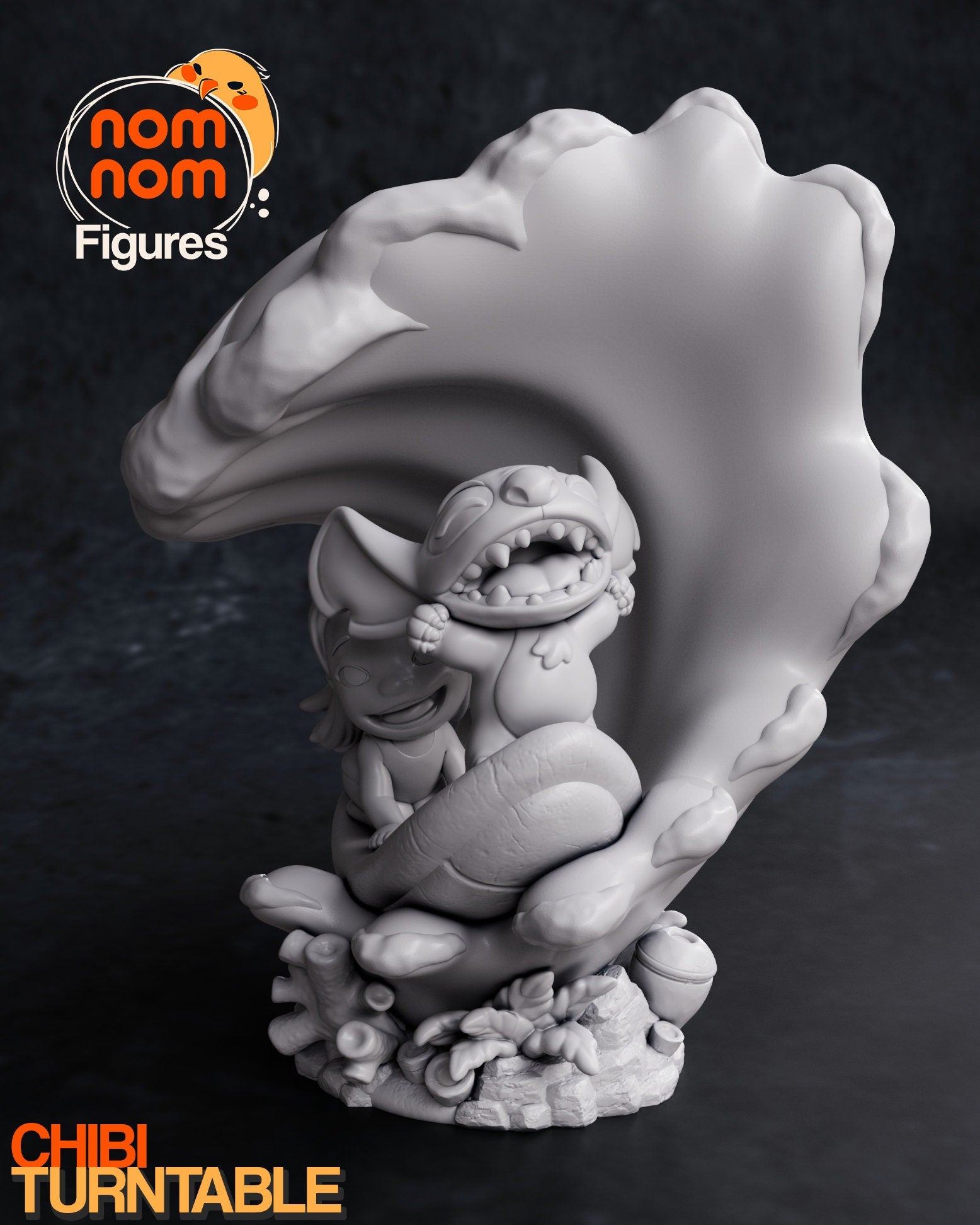 What Ohana Means | Resin Garage Kit Figure Movie Fan Art | Nomnom Figures