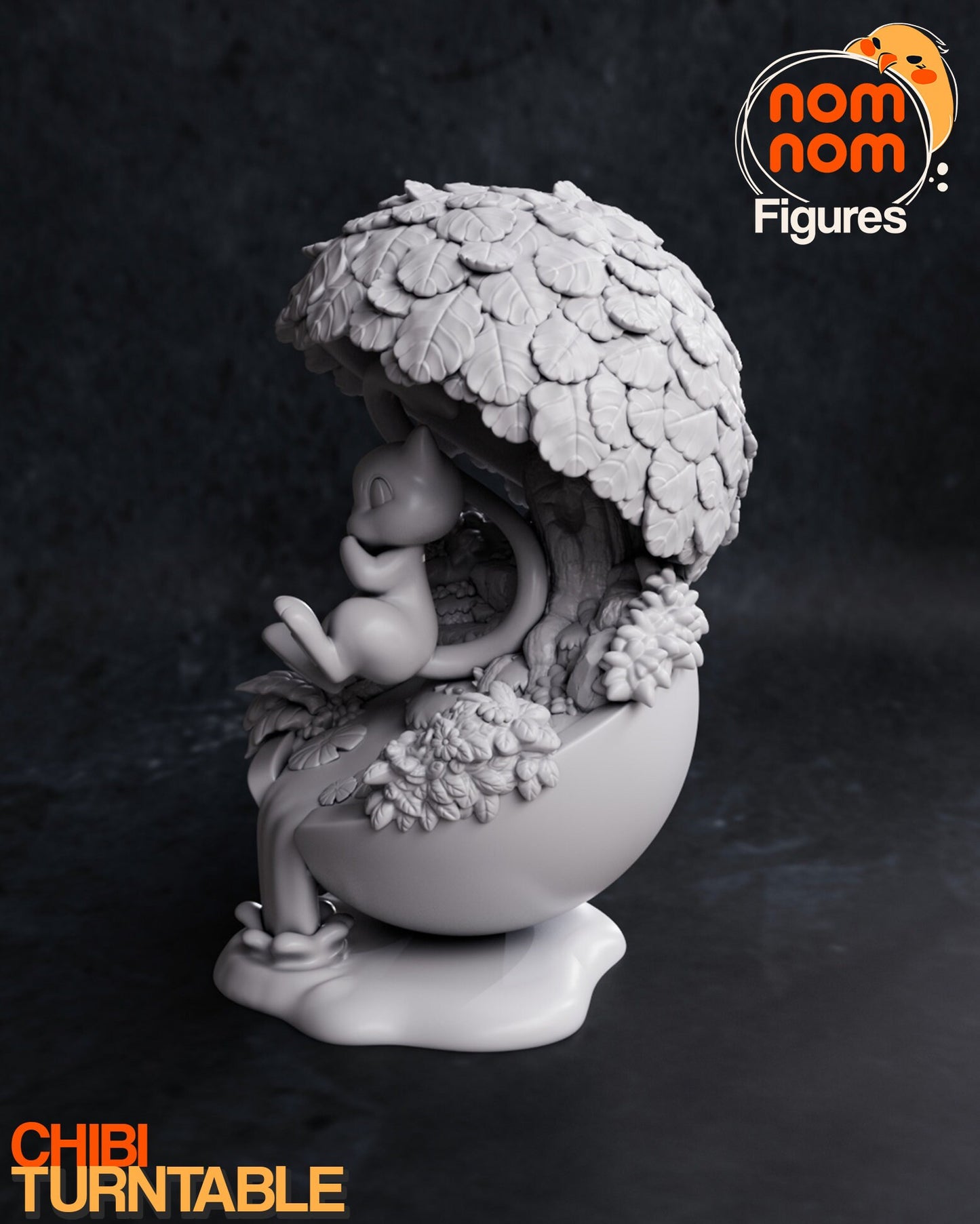 Elusive Catch | Resin Garage Kit Figure Anime Game Fan Art | Nomnom Figures