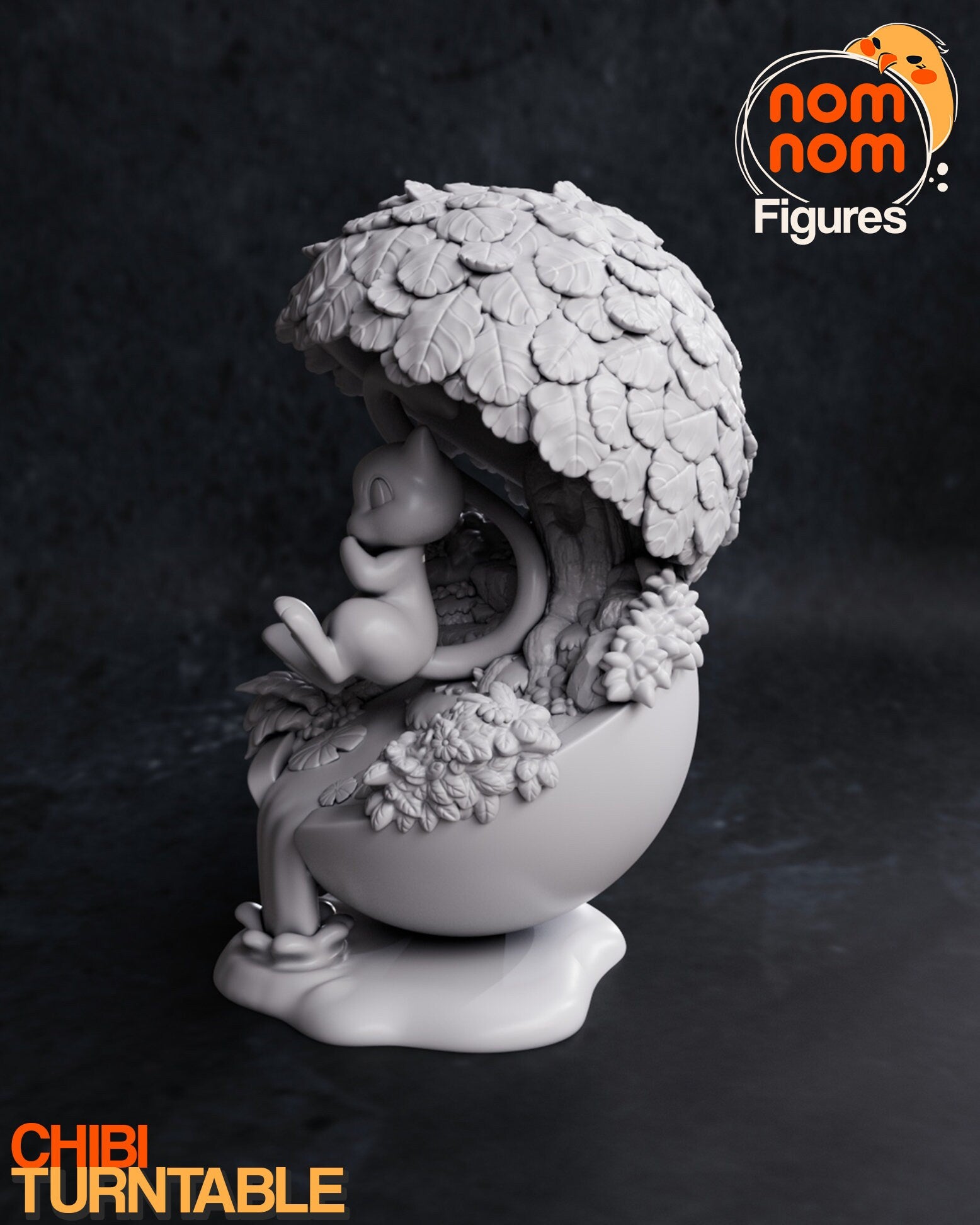 Elusive Catch | Resin Garage Kit Figure Anime Game Fan Art | Nomnom Figures