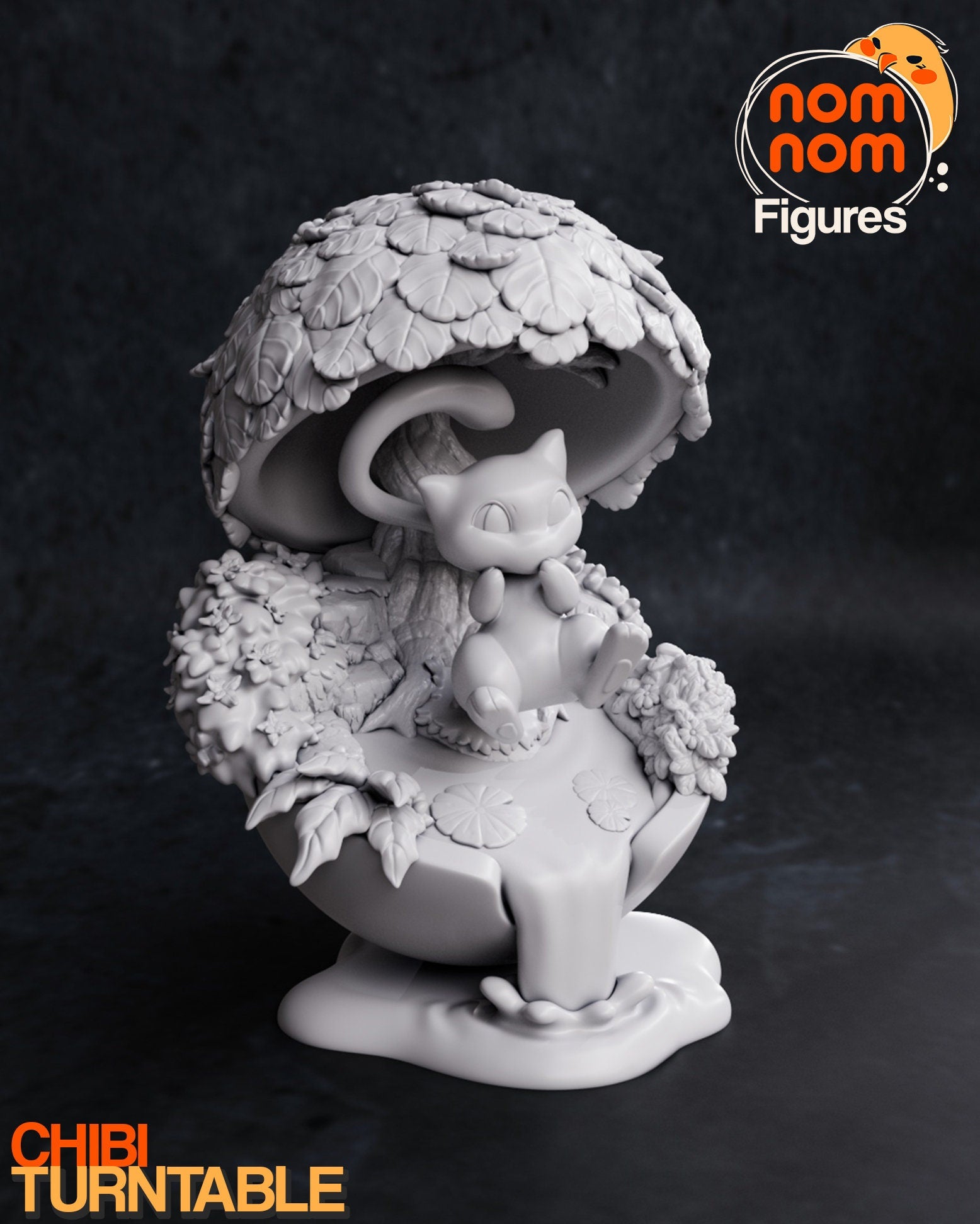 Elusive Catch | Resin Garage Kit Figure Anime Game Fan Art | Nomnom Figures