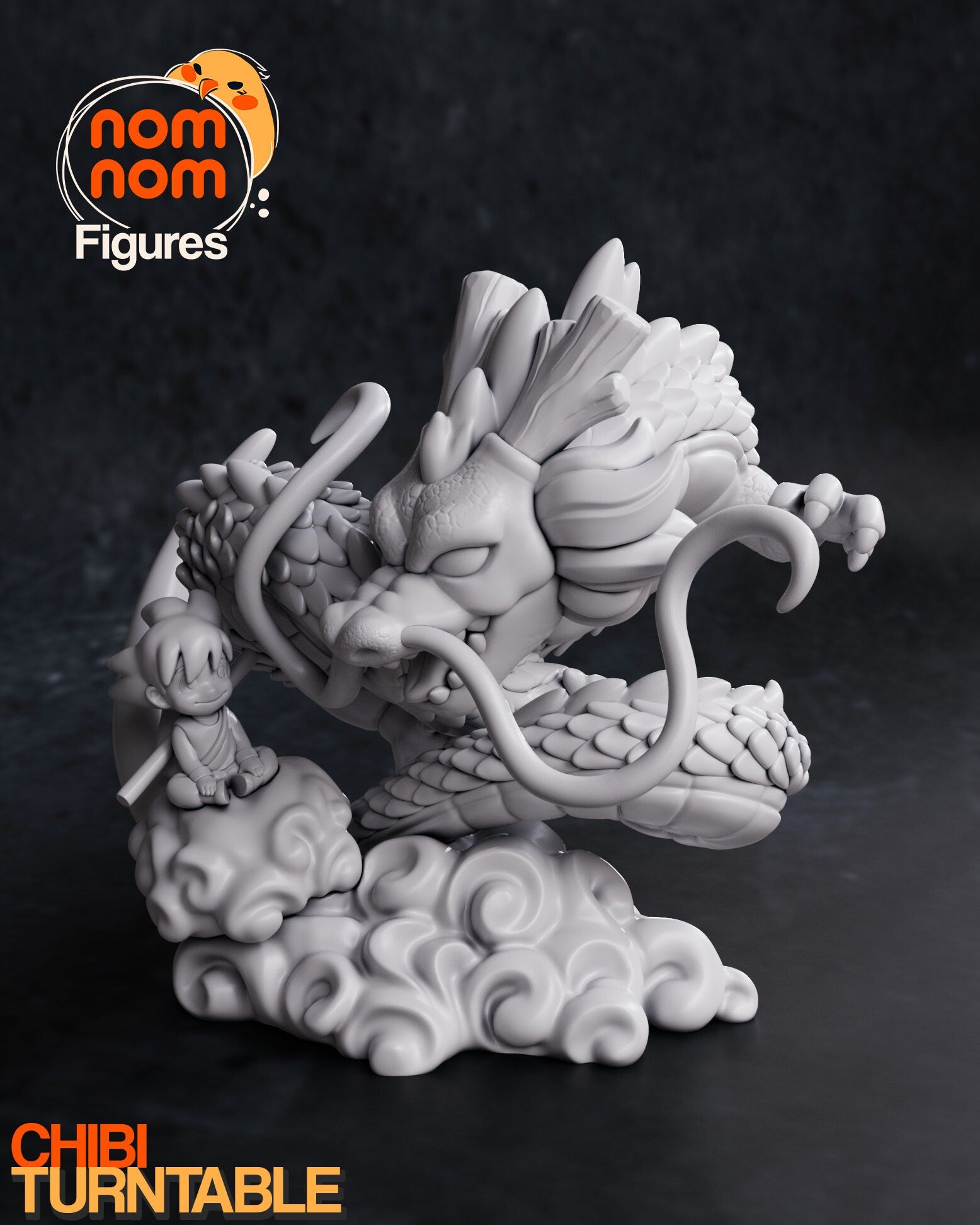 Eternal Dragon | Resin Garage Kit Anime Manga Fan Art | Nomnom Figures