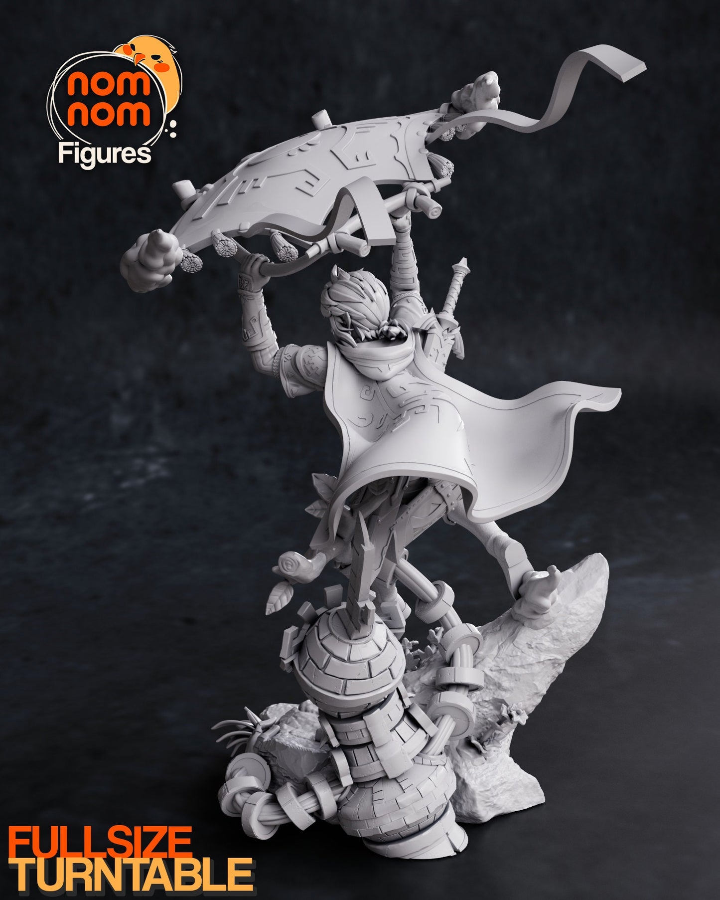 Knight of the Kingdom | Resin Garage Kit Figure Video Game Fan Art | Nomnom Figures