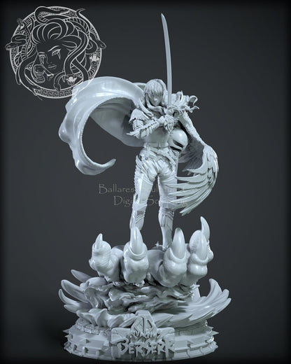 Charismatic Leader | Resin Garage Kit Sculpture Anime Video Game Fan Art Statue | Creative Geek MB