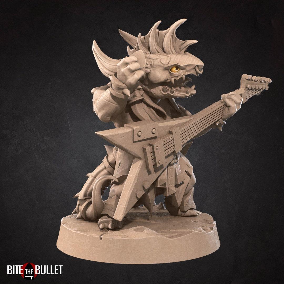 Kobold Bard | TABLETOP SCALE | D&D TTRPG Miniature | Bite the Bullet