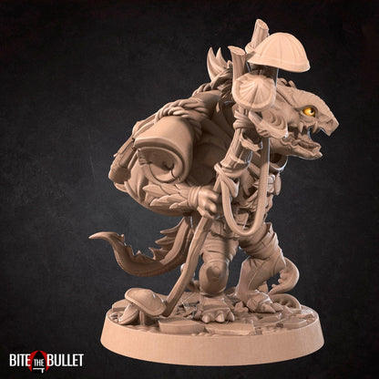 Kobold Druid | TABLETOP SCALE | D&D TTRPG Miniature | Bite the Bullet