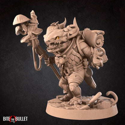 Kobold Druid | TABLETOP SCALE | D&D TTRPG Miniature | Bite the Bullet