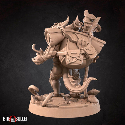 Kobold Druid | TABLETOP SCALE | D&D TTRPG Miniature | Bite the Bullet