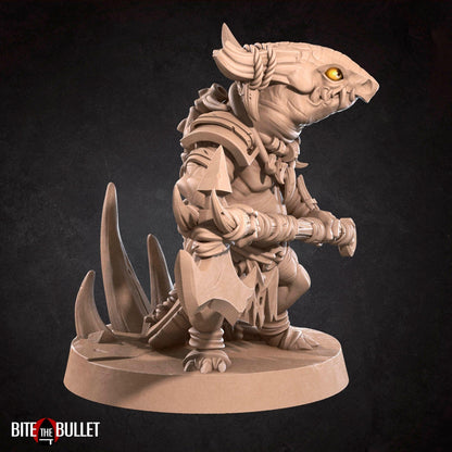 Kobold Fighter | TABLETOP SCALE | D&D TTRPG Miniature | Bite the Bullet