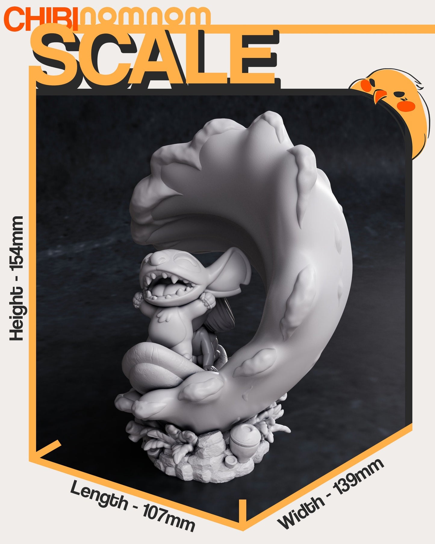 What Ohana Means | Resin Garage Kit Figure Movie Fan Art | Nomnom Figures