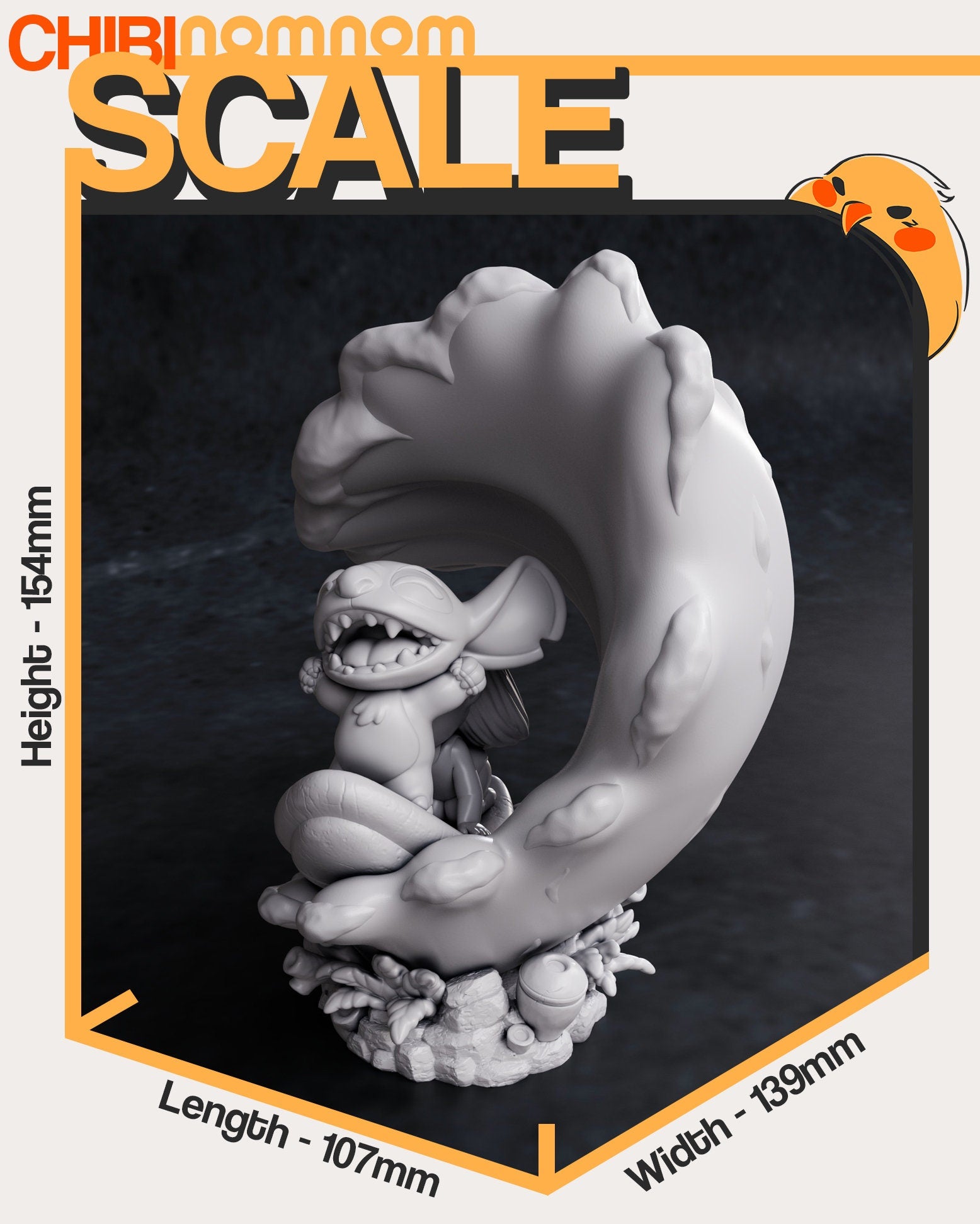 What Ohana Means | Resin Garage Kit Figure Movie Fan Art | Nomnom Figures