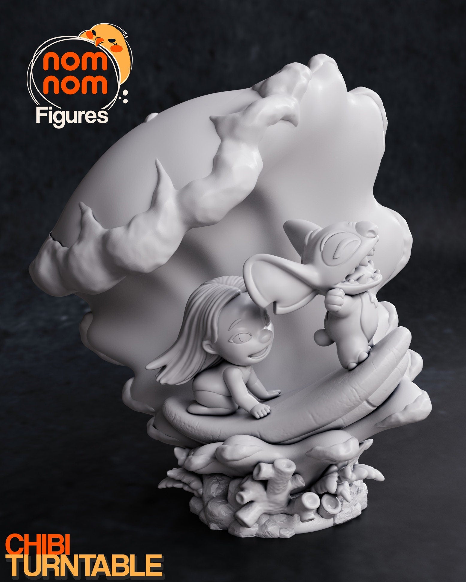 What Ohana Means | Resin Garage Kit Figure Movie Fan Art | Nomnom Figures