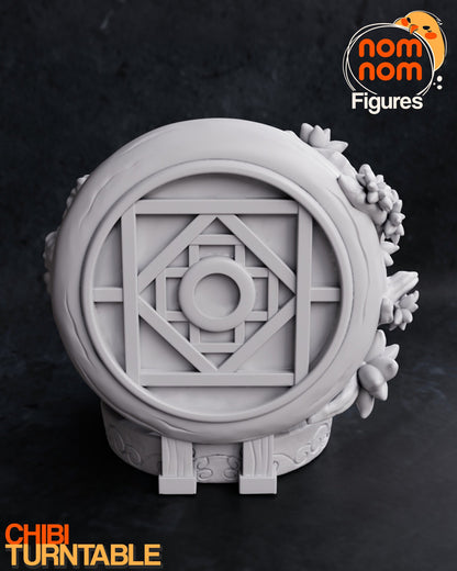 Chibi Tea-Loving Uncle | Resin Garage Kit Figure Show Fan Art | Nomnom Figures