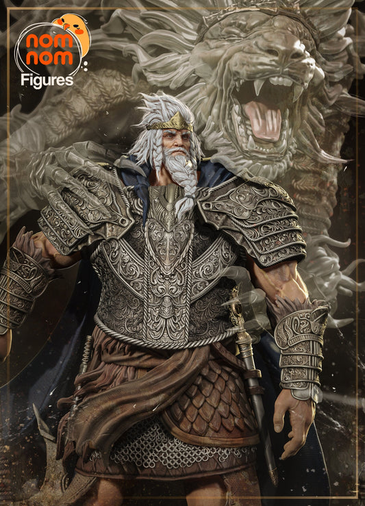 Elden Lord | Resin Garage Kit Figure Video Game Fan Art | Nomnom Figures