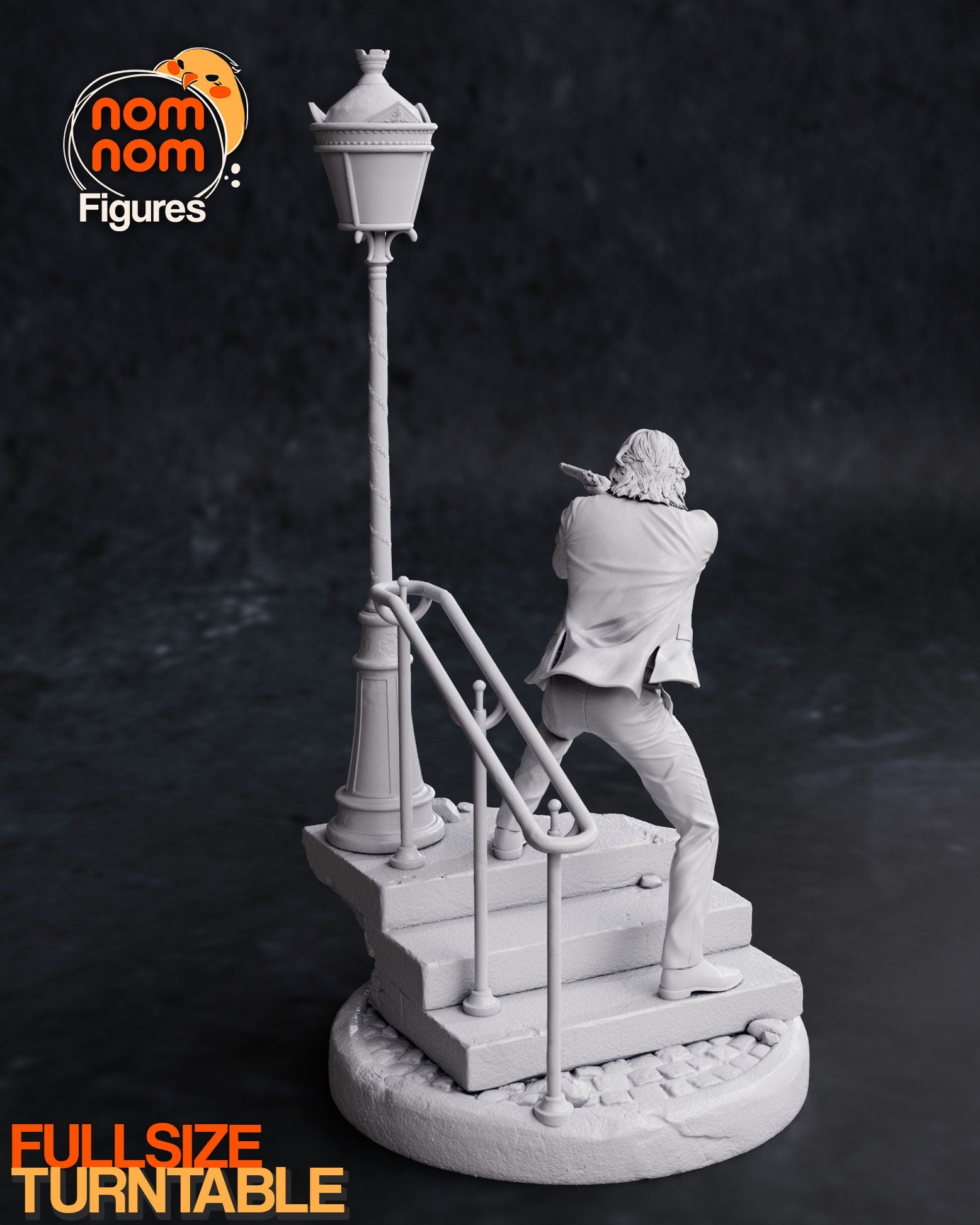 Former Hitman | Resin Garage Kit Figure Movie Fan Art | Nomnom Figures