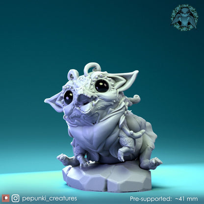 Fairy Dragon Family | Tabletop or Display Scale | D&D Humblewood TTRPG Miniature | Pepunki Creatures