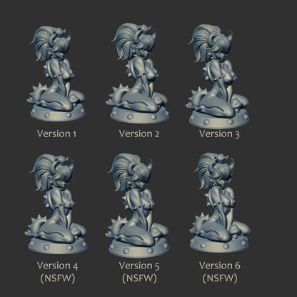 Sinister Queen | Resin Garage Kit Sculpture Anime Video Game Fan Art Statue | E.S Monster