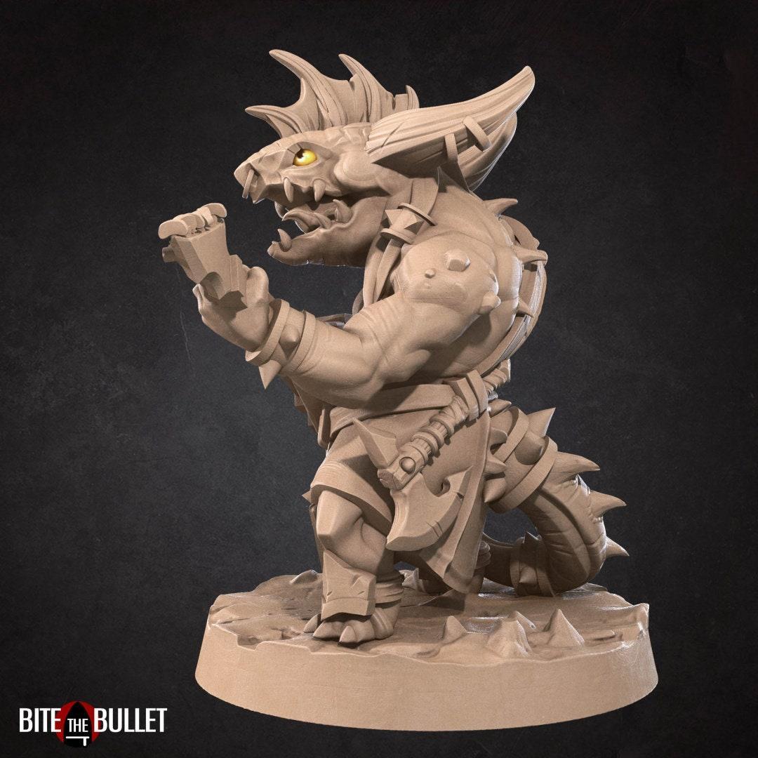Kobold Bard | TABLETOP SCALE | D&D TTRPG Miniature | Bite the Bullet
