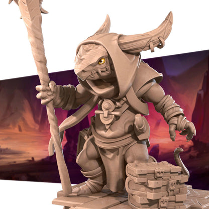 Kobold Cleric | TABLETOP SCALE | D&D TTRPG Miniature | Bite the Bullet