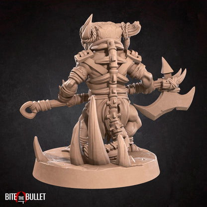Kobold Fighter | TABLETOP SCALE | D&D TTRPG Miniature | Bite the Bullet