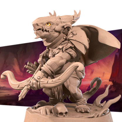 Kobold Ranger | TABLETOP SCALE | D&D TTRPG Miniature | Bite the Bullet
