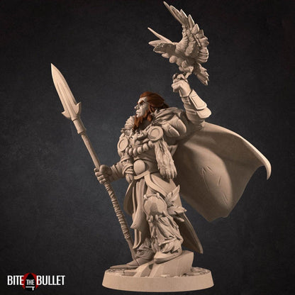 Bullet Hell, Hero Druid | TABLETOP SCALE | D&D TTRPG Miniature | Bite the Bullet