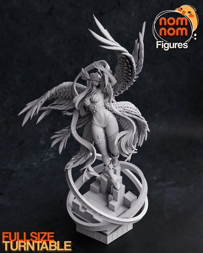 Angel Woman | Resin Garage Kit Figure Anime Video Game Fan Art | Nomnom Figures