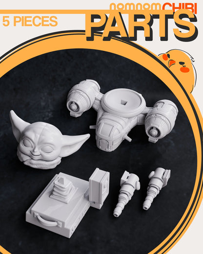 Chibi Adopted Son | Resin Garage Kit Figure TV Show Fan Art | Nomnom Figures