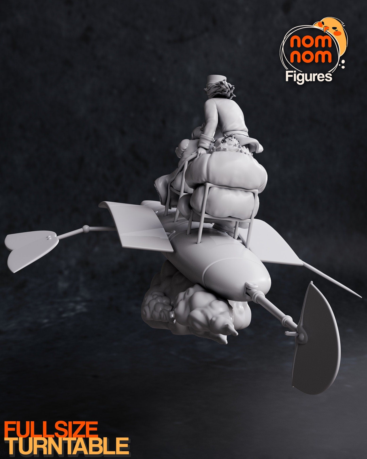Flight of Fancy | Resin Garage Kit Figure Anime Fan Art | Nomnom Figures