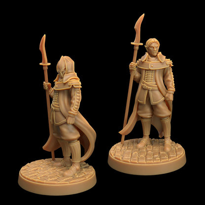 Astral Elves Crew | D&D Miniature | The Dragon Trappers Lodge | Unpainted, Unplated Resin 8k