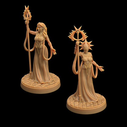 Astral Elves Crew | D&D Miniature | The Dragon Trappers Lodge | Unpainted, Unplated Resin 8k