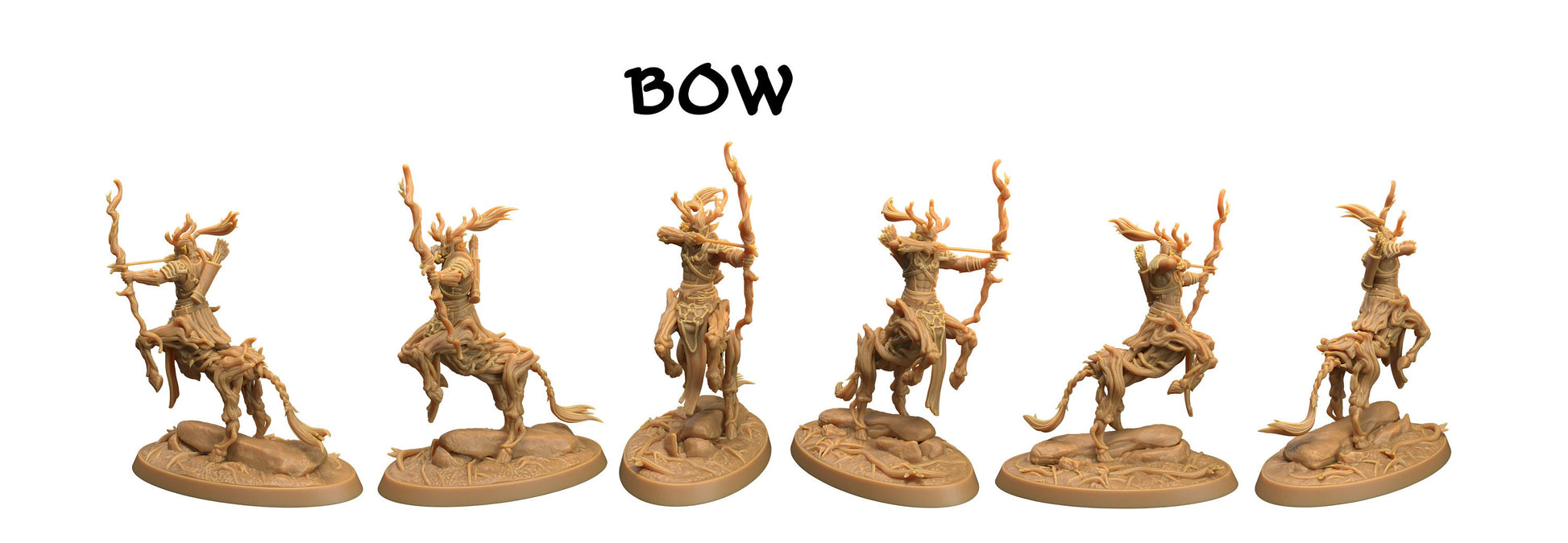 Forest Centaur Chief | D&D Miniature | The Dragon Trappers Lodge | Unpainted, Unplated Resin 8k