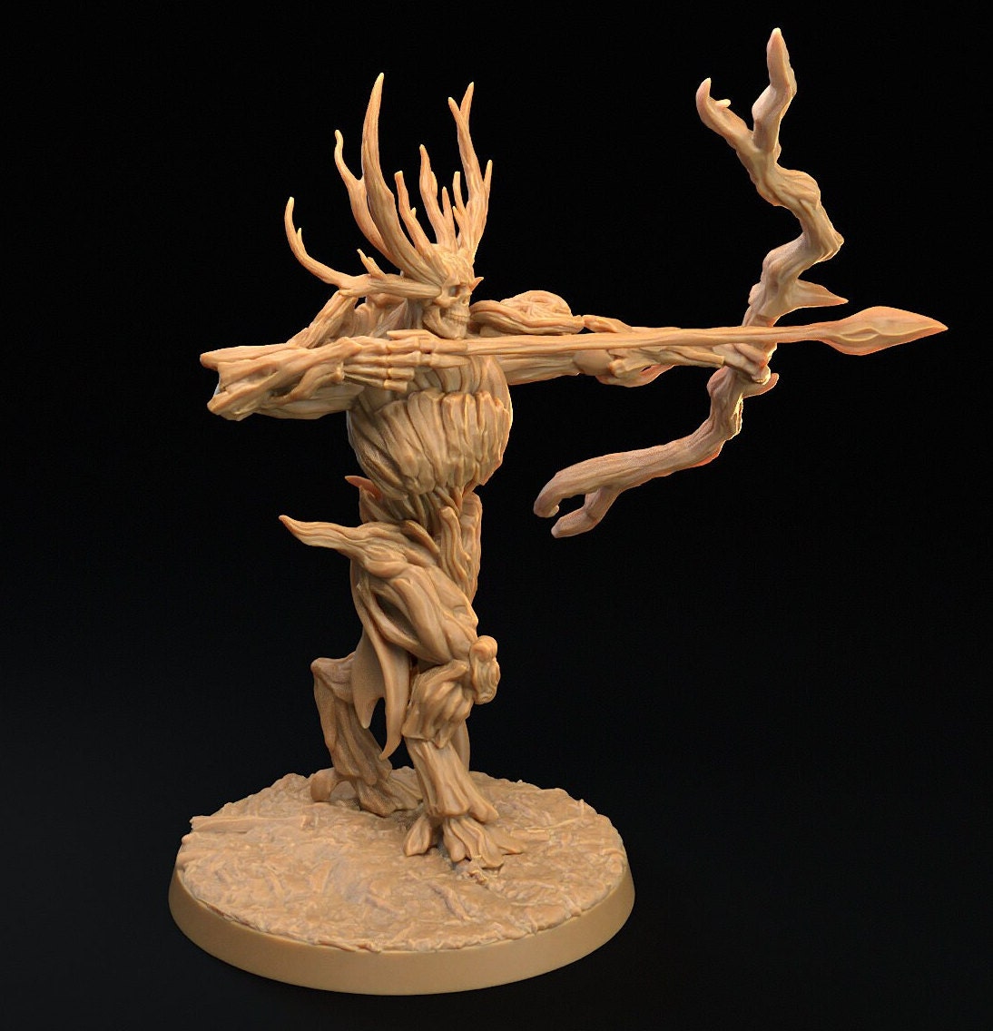 Dark Wardens Forest Satyr Faun Skeletons | D&D Monster Miniature | The Dragon Trappers Lodge | Unpainted, Unplated Resin 8k
