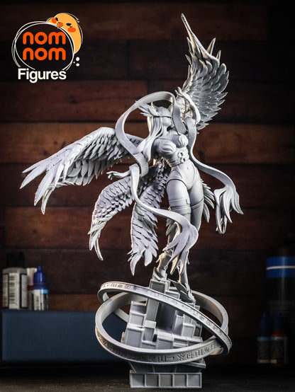 Angel Woman | Resin Garage Kit Figure Anime Video Game Fan Art | Nomnom Figures