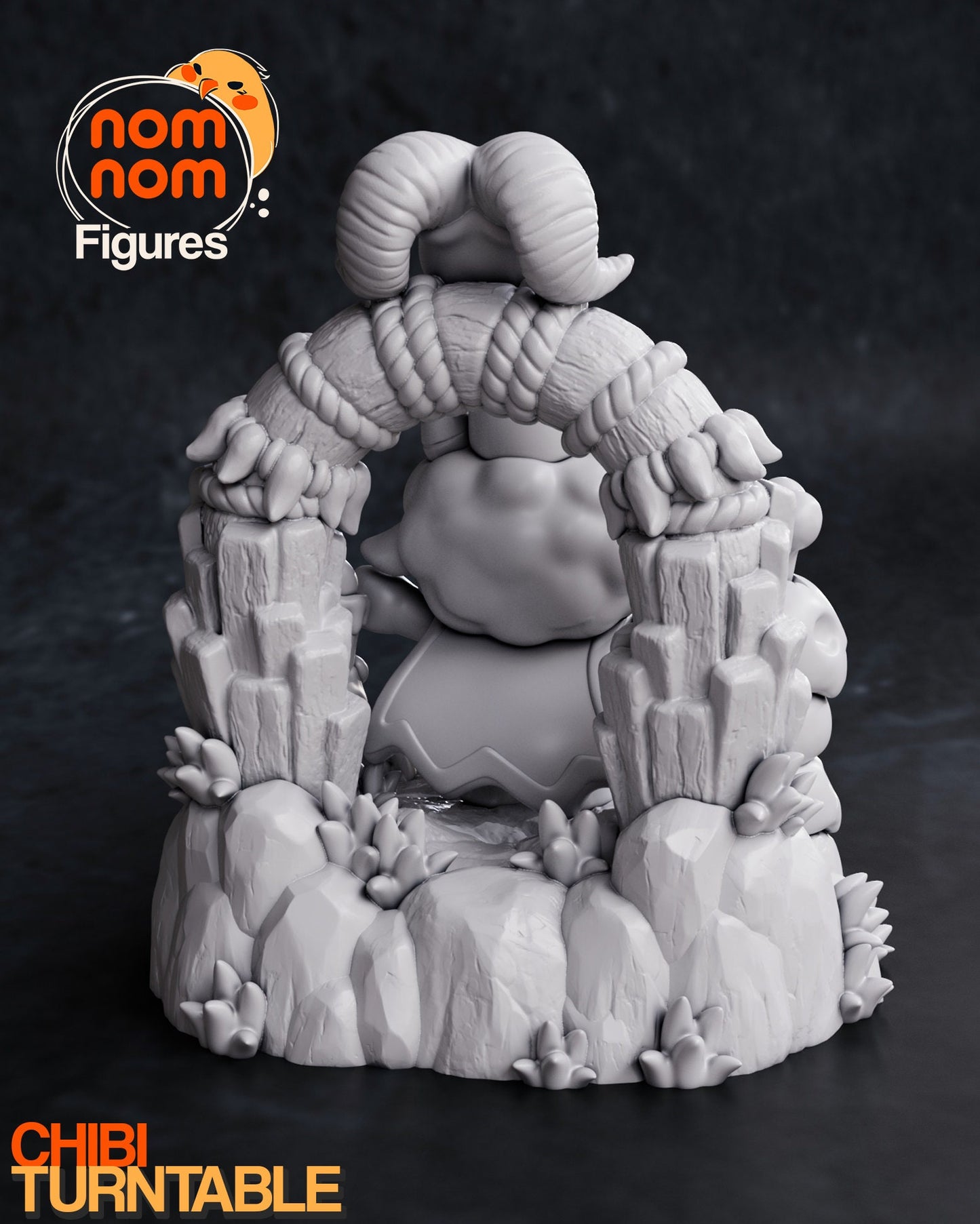 Possessed Lamb | Resin Garage Kit Figure Video Game Fan Art | Nomnom Figures