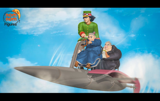 Flight of Fancy | Resin Garage Kit Figure Anime Fan Art | Nomnom Figures