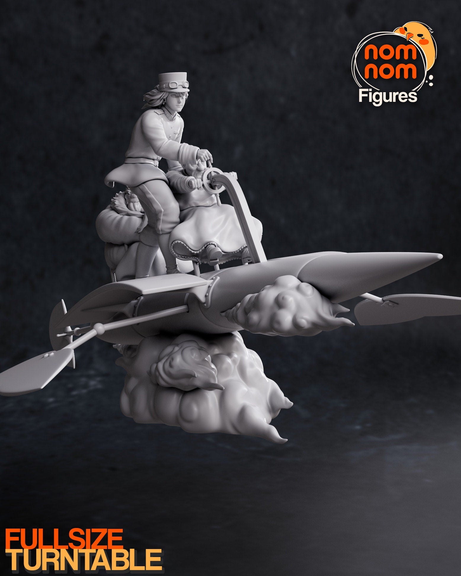 Flight of Fancy | Resin Garage Kit Figure Anime Fan Art | Nomnom Figures