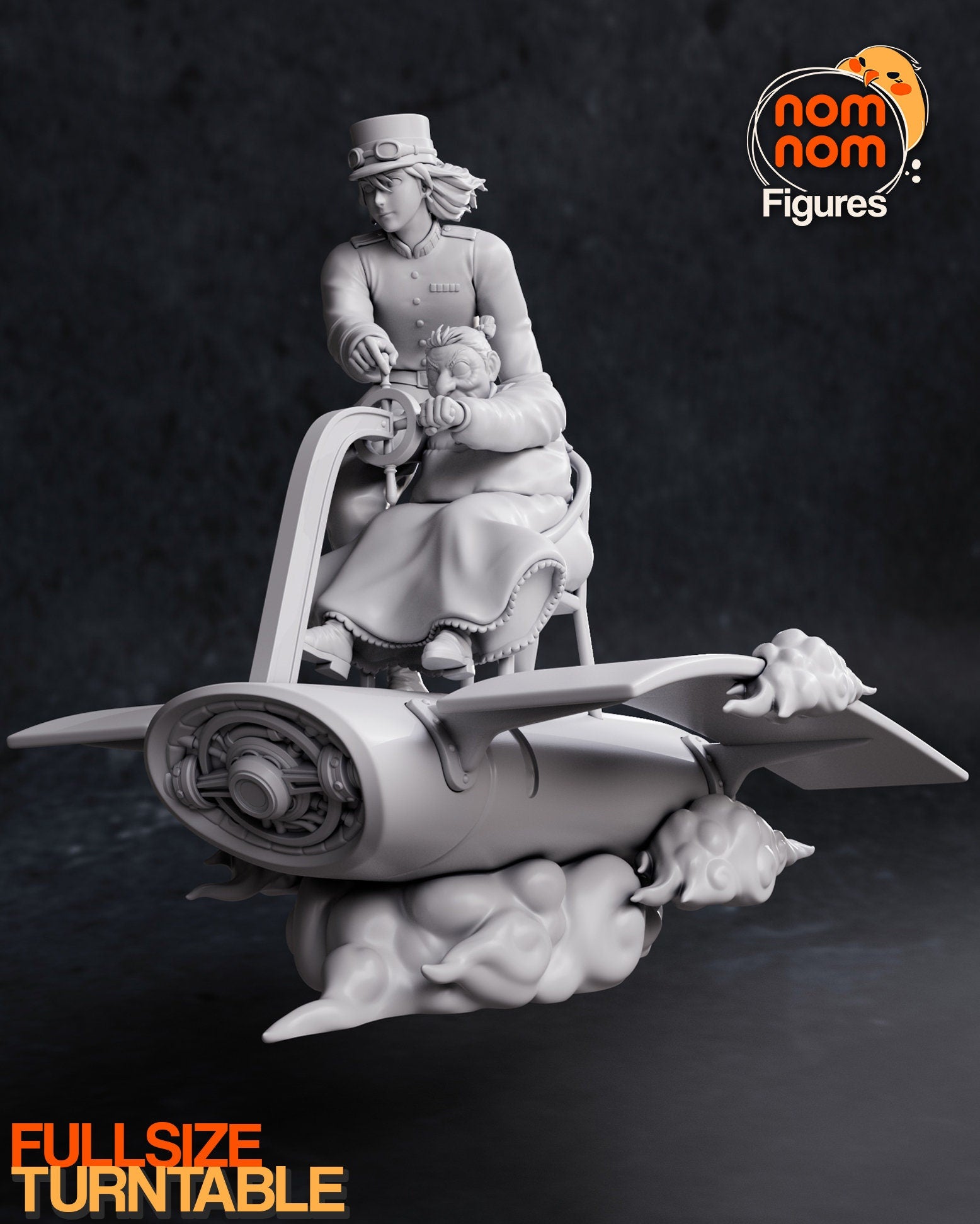 Flight of Fancy | Resin Garage Kit Figure Anime Fan Art | Nomnom Figures