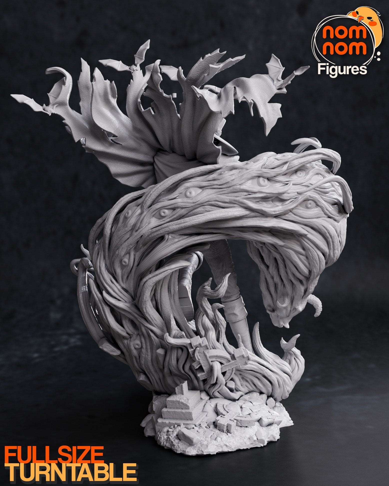 Legendary Vampire | Resin Garage Kit Figure Anime Fan Art | Nomnom Figures