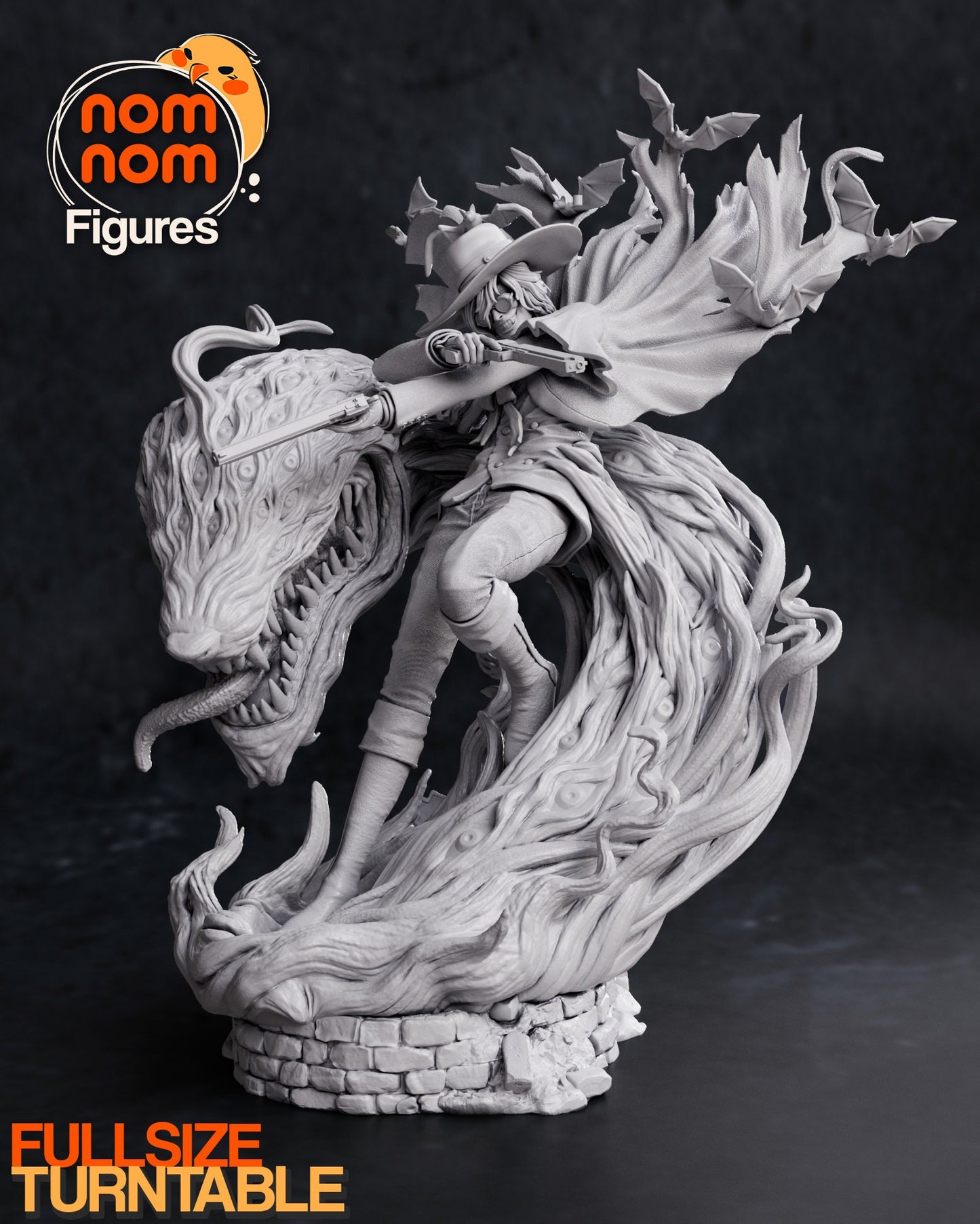 Legendary Vampire | Resin Garage Kit Figure Anime Fan Art | Nomnom Figures