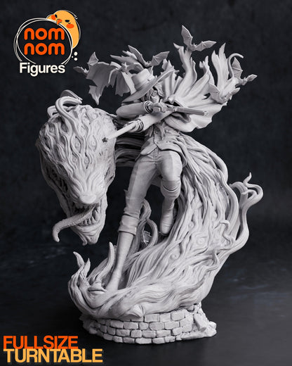 Legendary Vampire | Resin Garage Kit Figure Anime Fan Art | Nomnom Figures