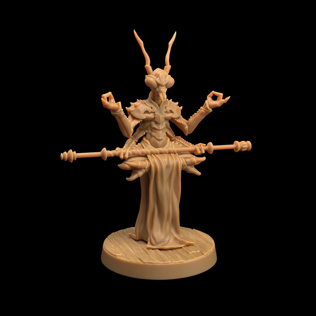 Thrikreen Wanderers | D&D Miniature | TABLETOP SCALE | The Dragon Trappers Lodge | Unpainted, Unplated Resin 8k