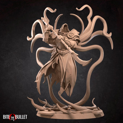 Bullet Hell, Seraphim Renegade, Rogue Angel | TABLETOP SCALE | D&D TTRPG Miniature | Bite the Bullet