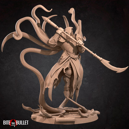 Bullet Hell, Seraphim Renegade, Rogue Angel | TABLETOP SCALE | D&D TTRPG Miniature | Bite the Bullet