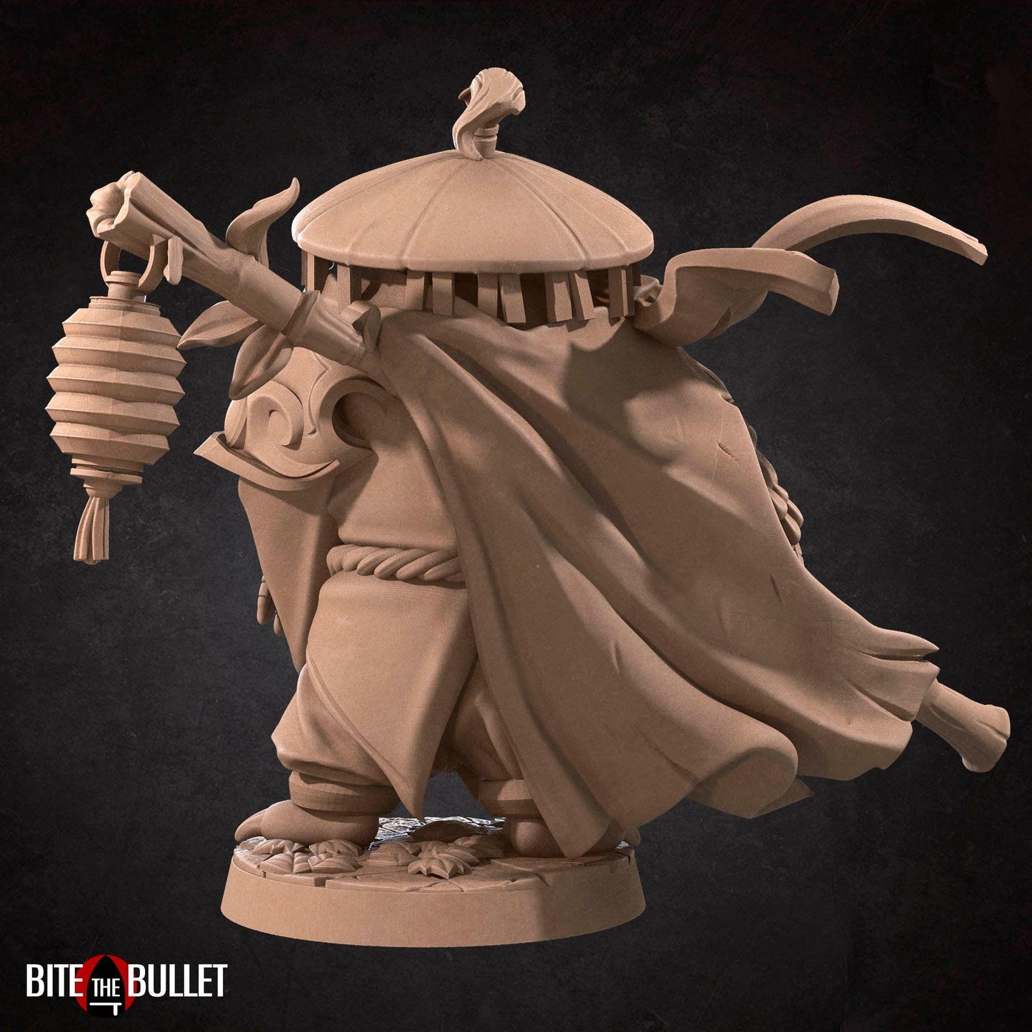 Owlfolk Monk, Owlin | TABLETOP SCALE | D&D TTRPG Miniature | Bite the Bullet | Unpainted, Unplated Resin 8k
